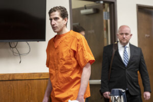 Bryan Kohberger stands silent, judge enters not guilty pleas