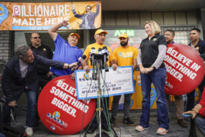 $2 billion Powerball winner hit with lawsuit claiming winning ticket was stolen