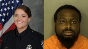 Woman mouths ‘help me’ to officer, leads to shooting suspect’s arrest