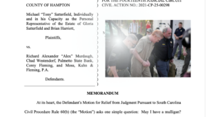 Motion calls for Alex Murdaugh’s attorneys to be sanctioned