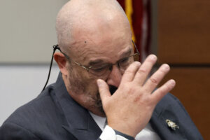 Homicide detective weeps in Parkland School Cop Trial