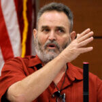 Eduard Suarez testifies during the trial of Scot Peterson