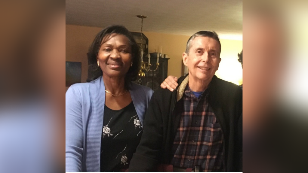 Photo of Stephen and Djeswende Reid