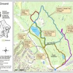 Map of Broken Ground Trails