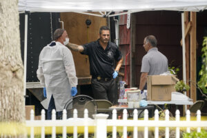 Police haul more items from home of man charged in Gilgo Beach murders