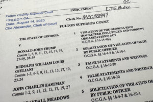 Donald Trump, 18 others indicted in Georgia election case