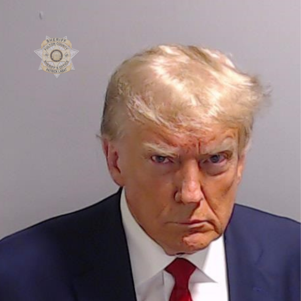 Bookiing photo of Donald Trump