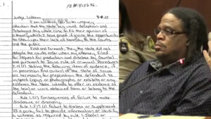 Defendant Henry Dinkins pens letter to judge ahead of verdict