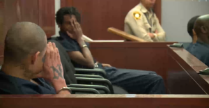 Teens accused of intentionally hitting, killing bicyclist laugh, flip off family in court