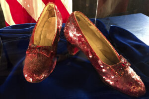 Man admits stealing ‘Wizard of Oz’ ruby slippers