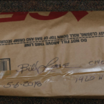 brown evidence bag
