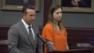 Shanna Gardner pleads not guilty in court with attorney Jose Baez