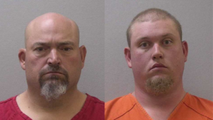 Father, son charged with killing neighbor released on bond