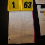 handwritten note