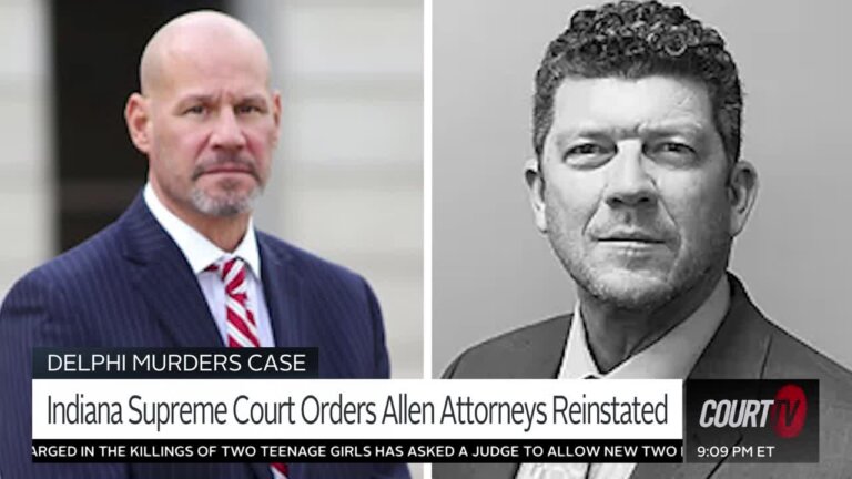 Richard Allen Gets Original Attorneys, But No Speedy Trial