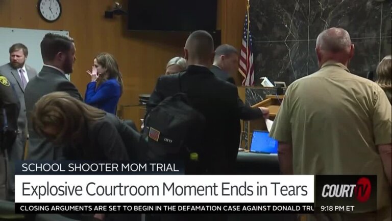 Explosive Courtroom Moment Ends in Tears