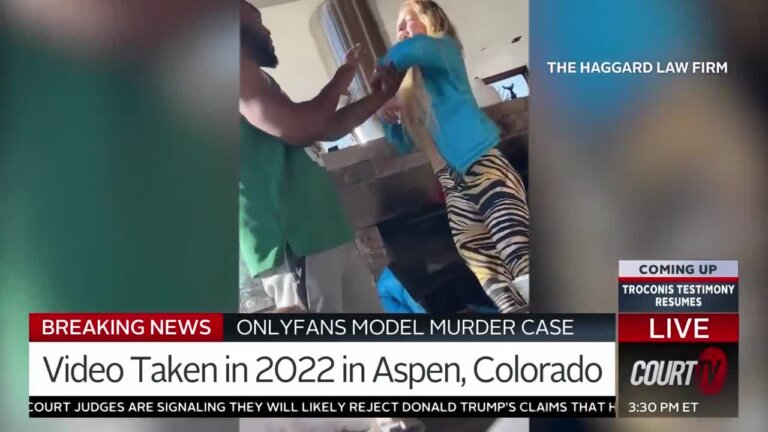 New Video of OnlyFans Model Courtney Clenney Fighting with Boyfriend Released