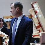 James Brooks questions witness Rebecca Maines