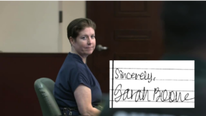 Sarah Boone loses seventh attorney ahead of murder trial