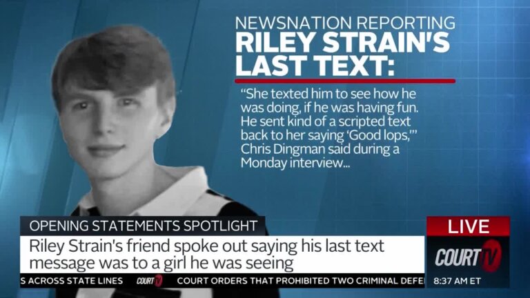 Riley Strain's Last Text Message Has Been Recovered