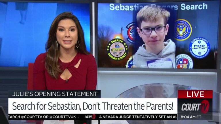 Julie Grant: Stop Threatening Sebastian's Parents, Focus on the Search