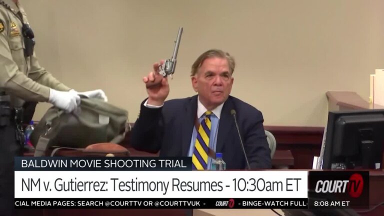 Did Firearms Expert's Demonstration Go Too Far?