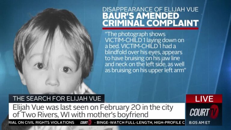 The Search for Missing 3-Year-Old Elijah Vue