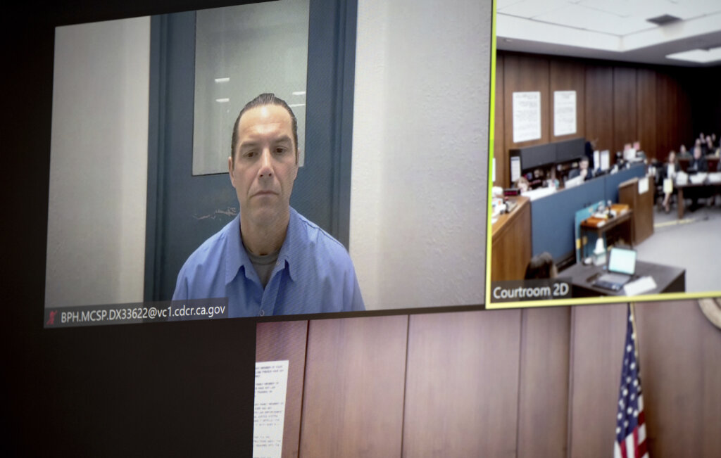 Scott Peterson's status hearing at San Mateo County Superior Court in Redwood City, Calif., Tues., March 12, 2024.