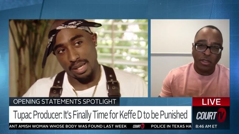 Tupac Producer Tells Court TV It's Time for Keffe D to be Punished