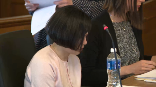 Screams in courtroom as woman is sentenced for killing her husband