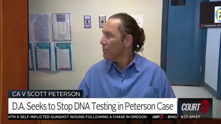 D.A. Seeks to Stop DNA Testing in Scott Peterson Case