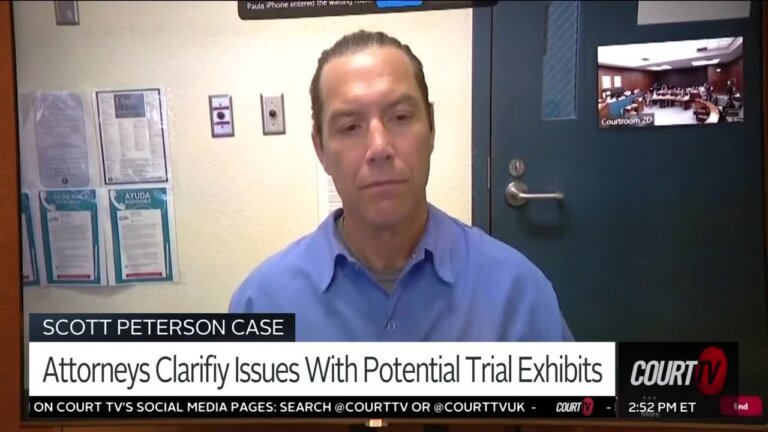Scott Peterson Appears for Motions Hearing in Bid for New Trial