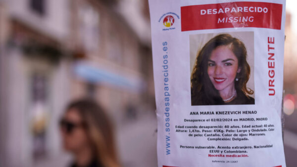 Florida man charged with kidnapping in wife’s disappearance in Spain