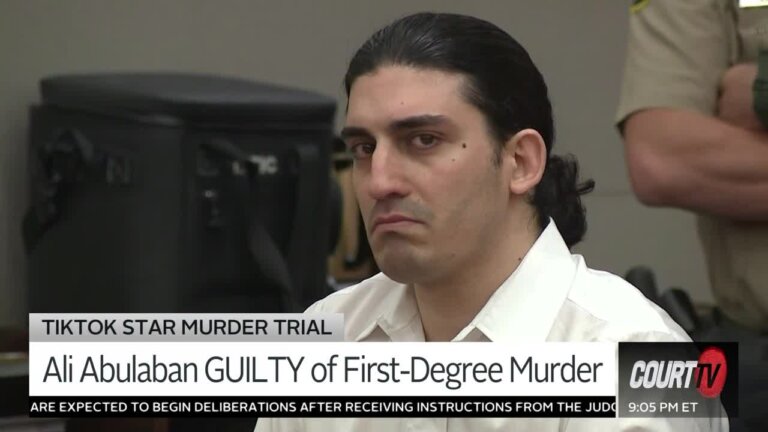 TikTok Star Ali Abulaban Found Guilty of Double Murder