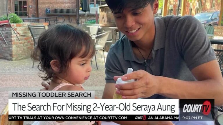 The Search For Missing Toddler, Seraya Aung
