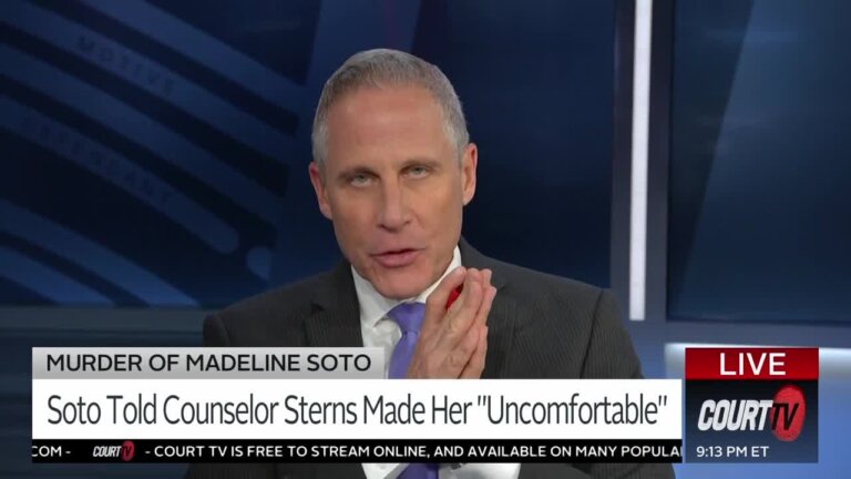 Madeline Soto Told Counselor Sterns Made Her 'Uncomfortable'