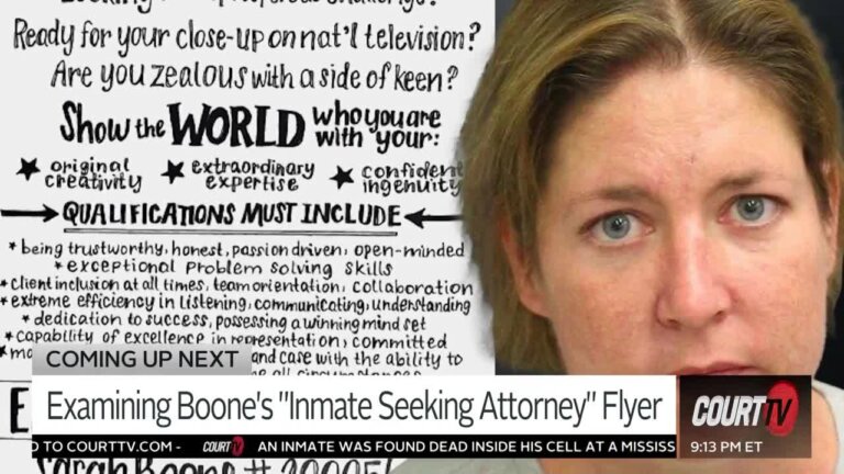 Will Sarah Boone's Trial Ever Happen?