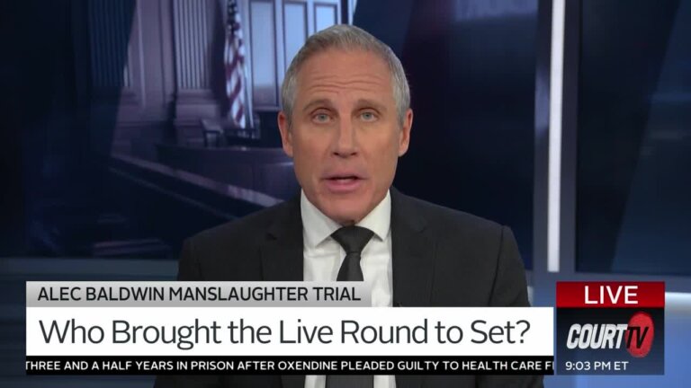 Who Brought the Live Round to the 'Rust' Set?