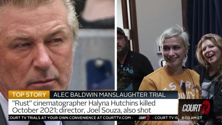 Live Coverage Begins in Alec Baldwin Manslaughter Trial