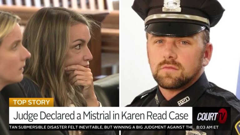 Karen Read in Court Over Jury Deliberations