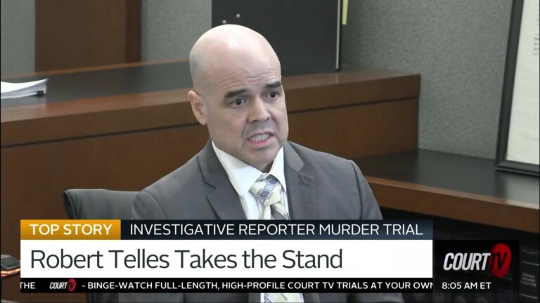 Robert Telles Takes the Stand