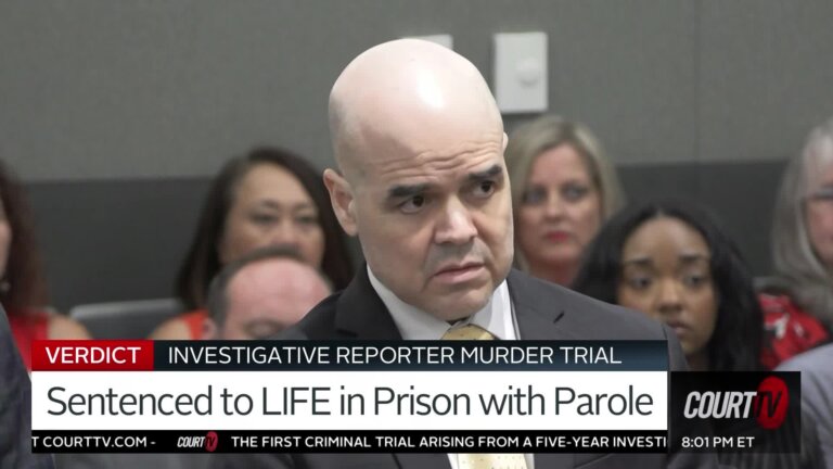 Robert Telles Learns Fate in the Investigative Reporter Murder Trial