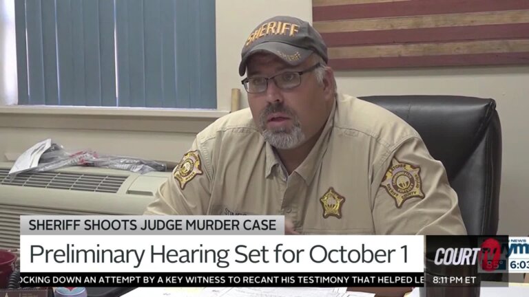 Sheriff Who Allegedly Killed Judge Resigns, Retains New Attorneys