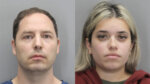 mugshots of man and woman