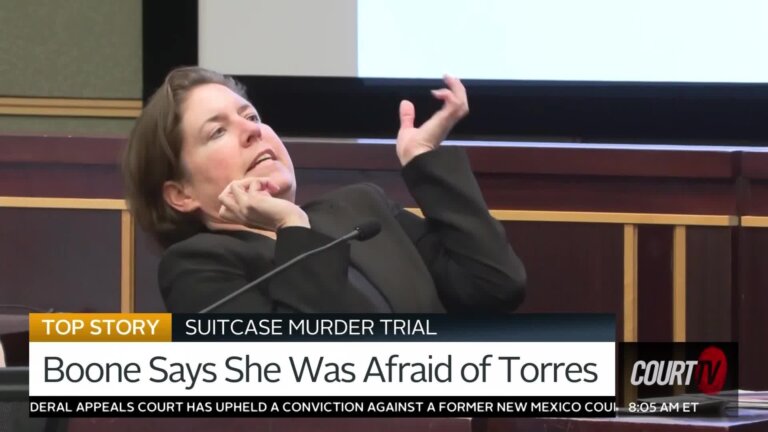Boone Says She Was Afraid of Torres