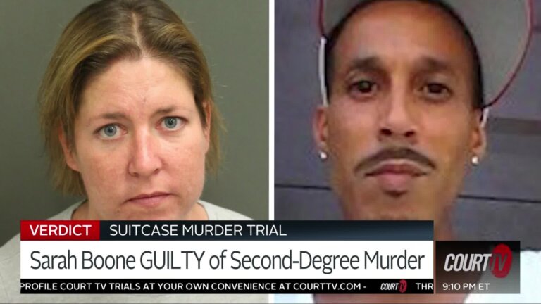 Sarah Boone Convicted of Second-Degree Murder in Suitcase Murder Trial
