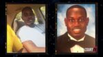 side by side of murder victim