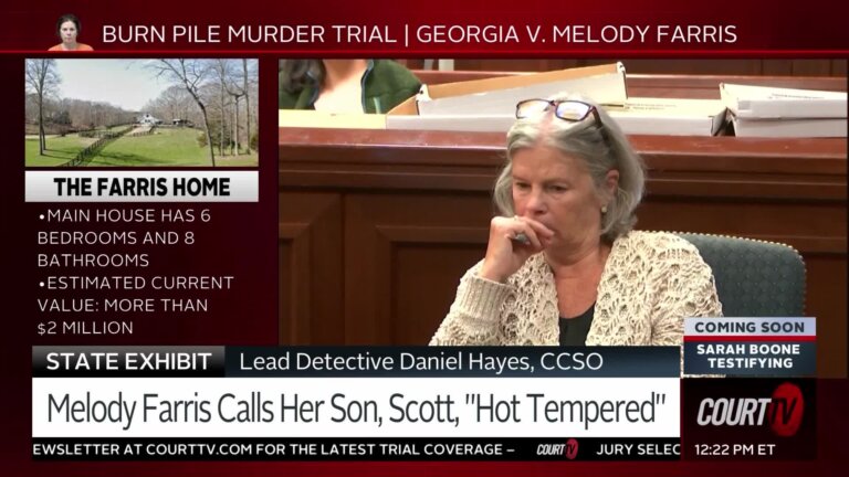 Melody Farris Calls Son, Scott, 'Hot Tempered' in Interview with Police