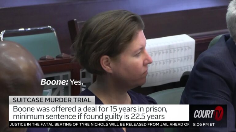 Sarah Boone Offered Plea Deal, But Rejects Offer