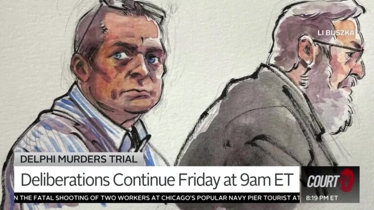 Deliberations Continue in Richard Allen's Double Murder Trial